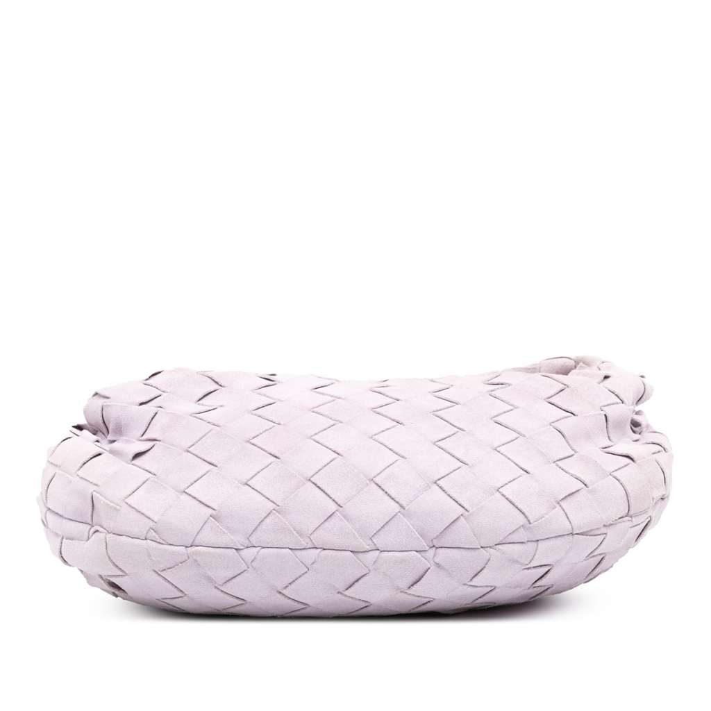 Bottega Veneta Mini Suede Intrecciato Jodie - Image 6