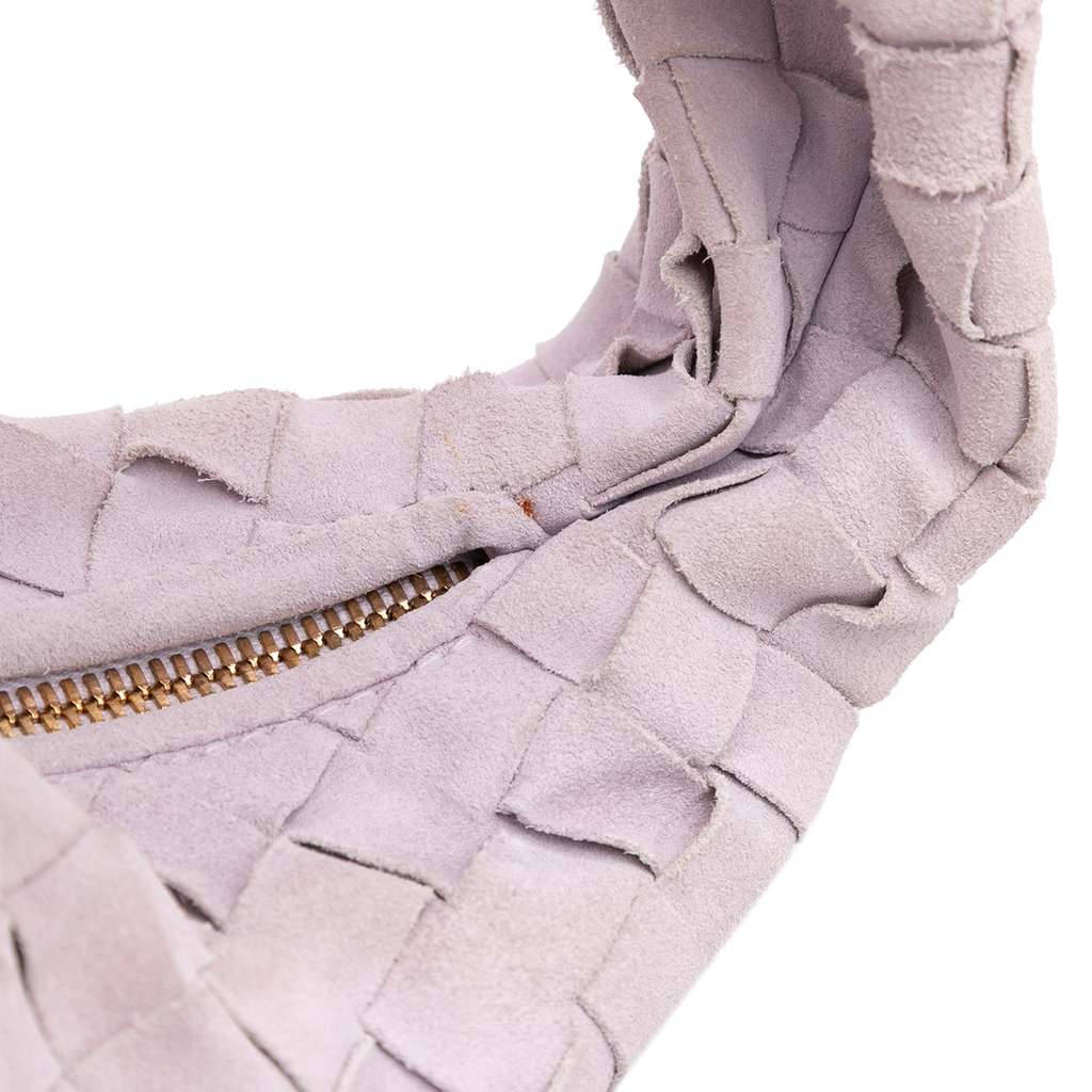 Bottega Veneta Mini Suede Intrecciato Jodie - Image 10