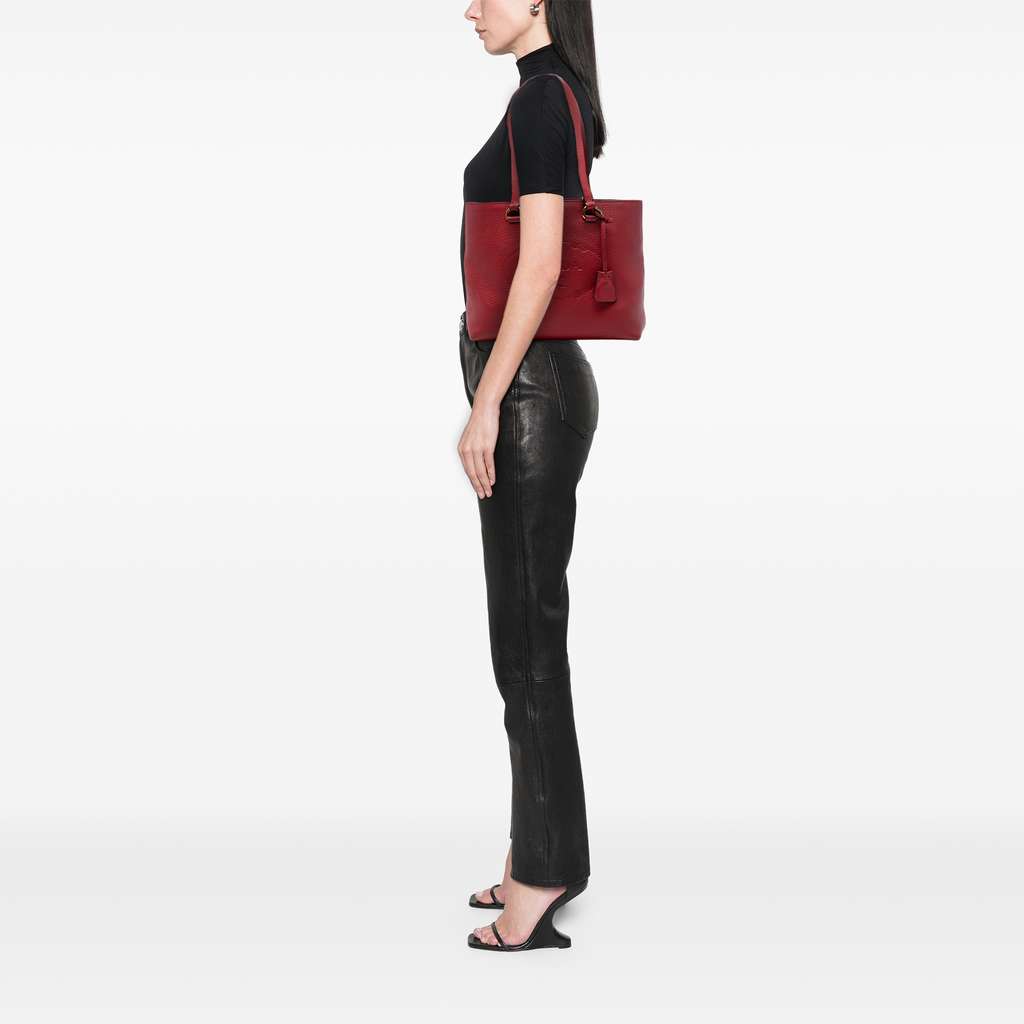 Prada Vitello Daino Canapa Logo Tote - Detail 1