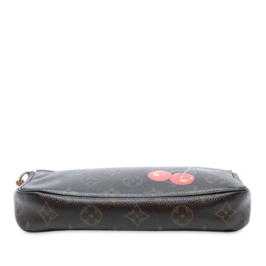 Louis Vuitton Takashi Murakami Monogram Cherry Pochette Accessoires - Image 6