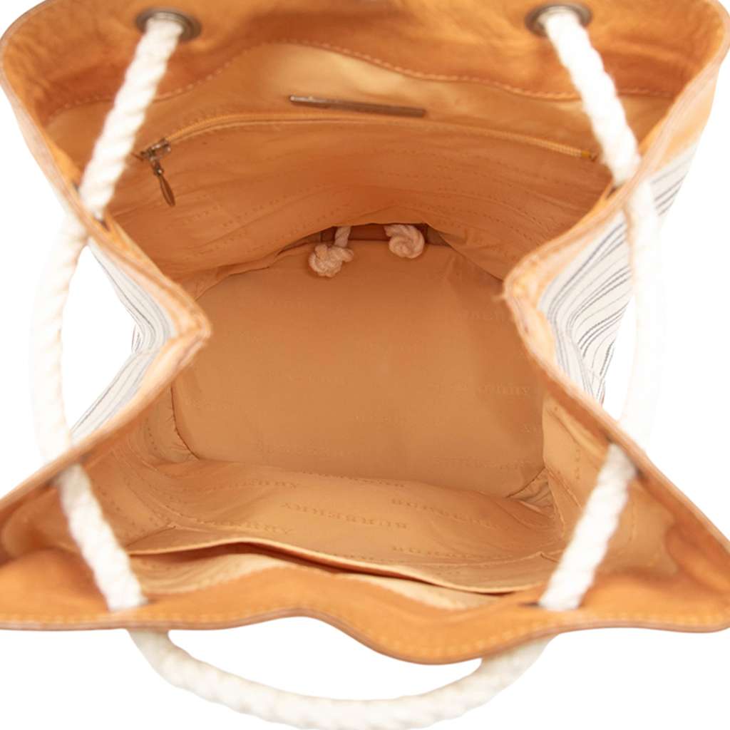 Burberry Canvas Backpack - 4