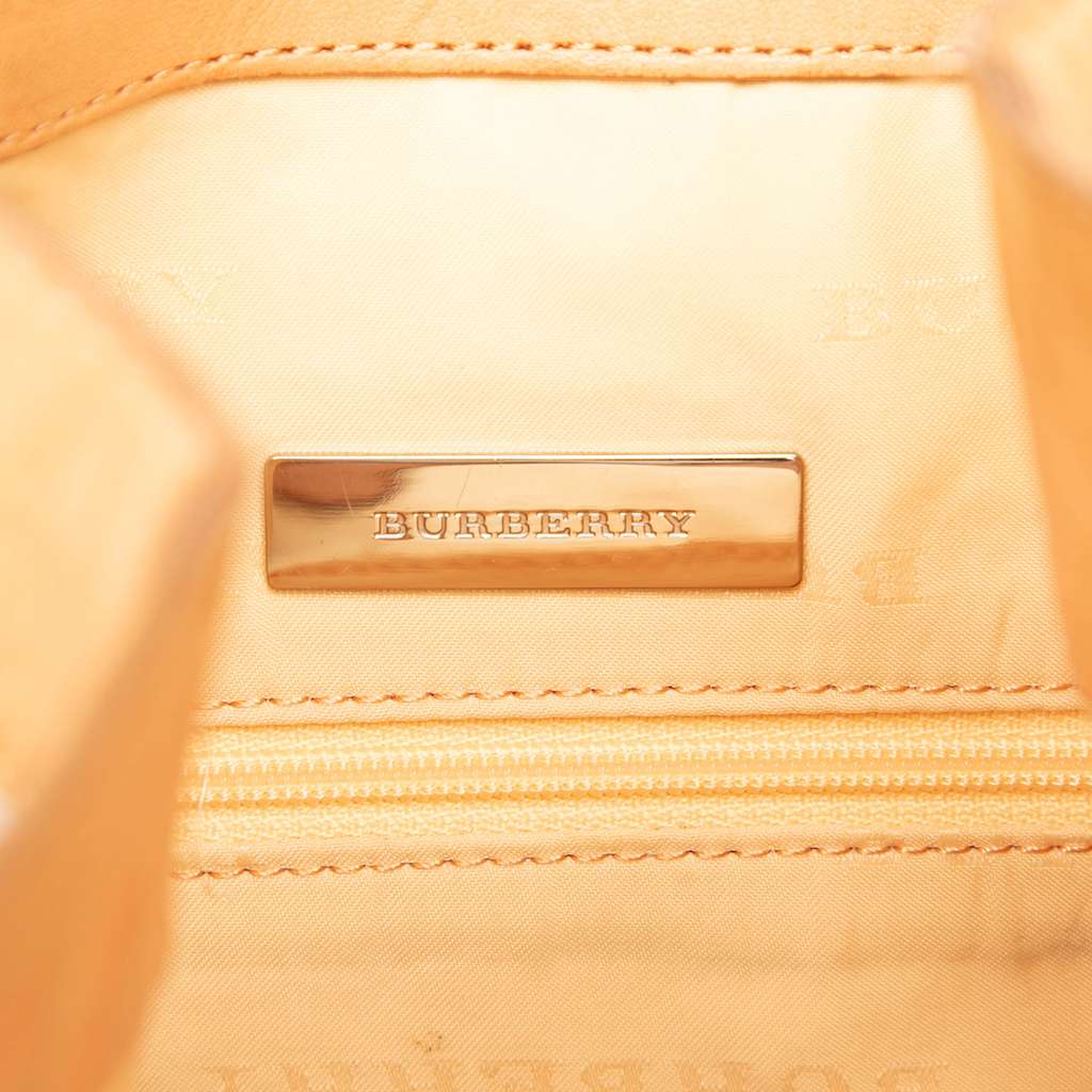 Burberry Canvas Backpack - Side view