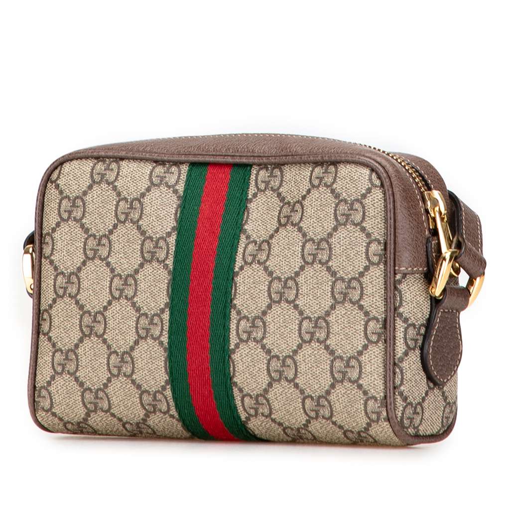 Gucci Mini GG Supreme Ophidia Crossbody - Back view