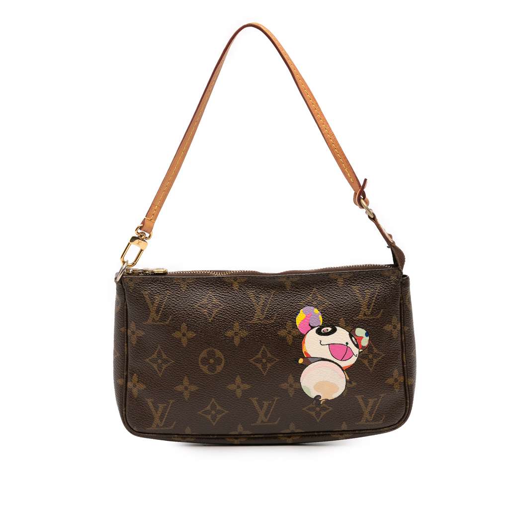 Louis Vuitton Takashi Murakami Monogram Panda Pochette Accessoires