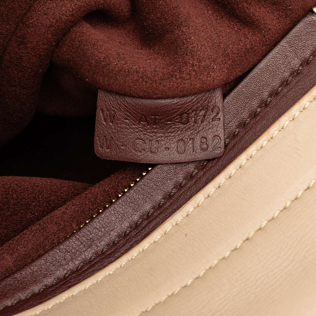 Celine Medium Bicolor Calfskin and Suede Trapeze Satchel - Detail 1