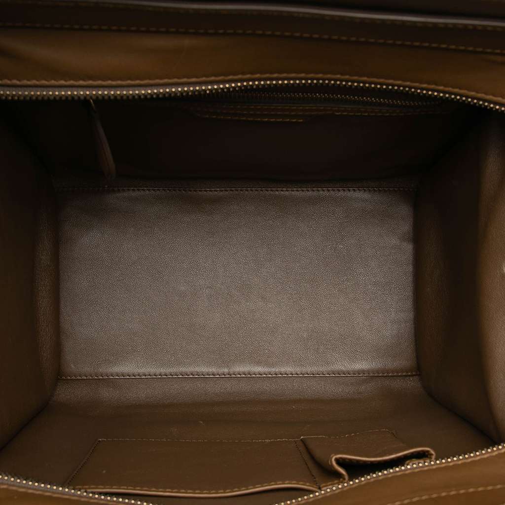 Celine Mini Tricolor Canvas and Leather Luggage Tote - 4