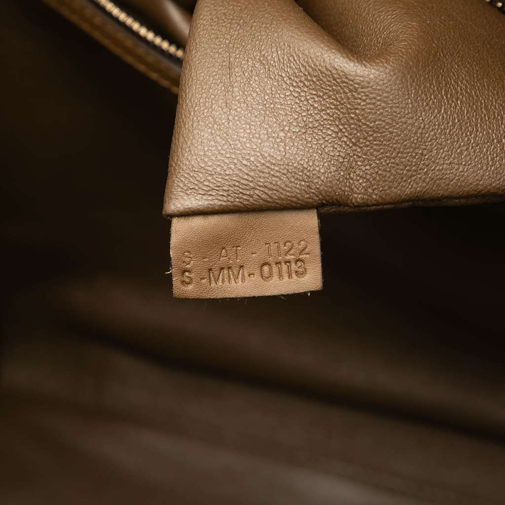 Celine Mini Tricolor Canvas and Leather Luggage Tote - Detail 1