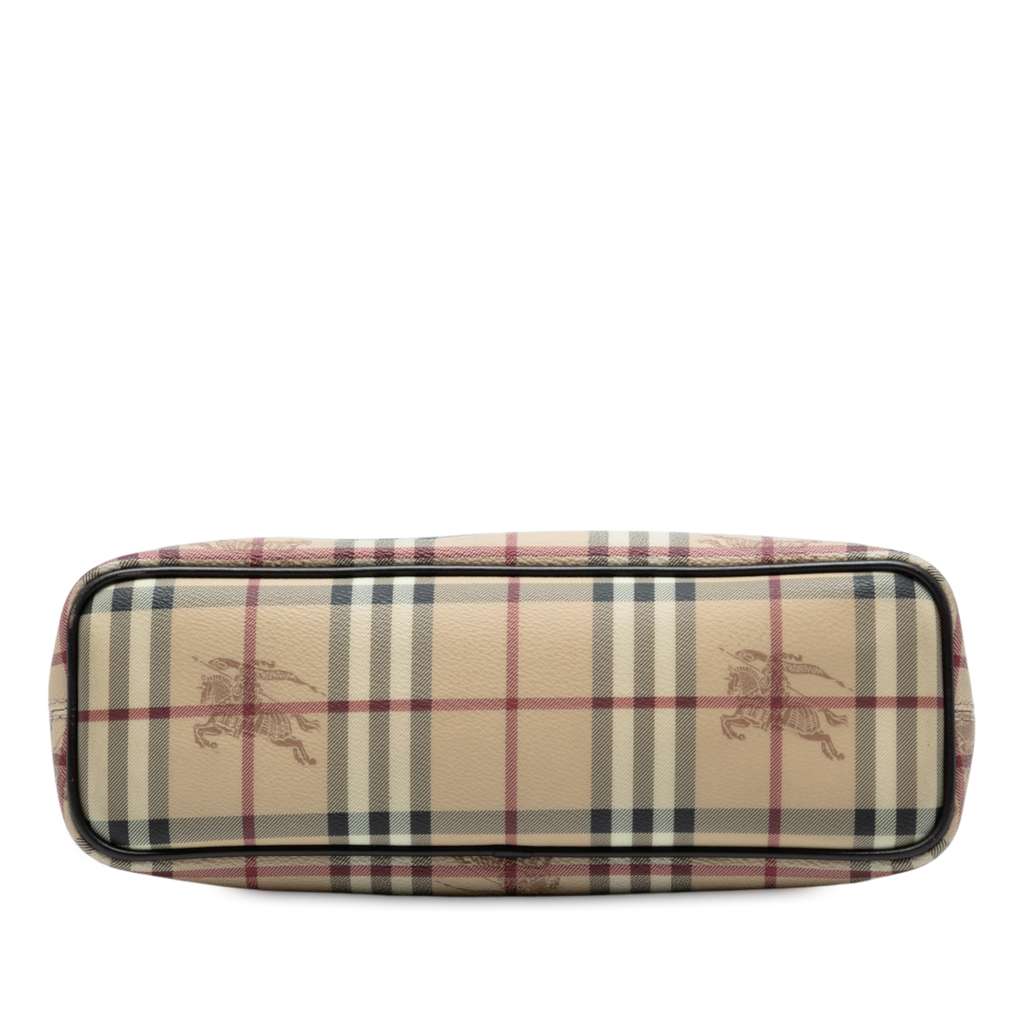 Burberry Haymarket Check Coated Canvas Tote - Image 6