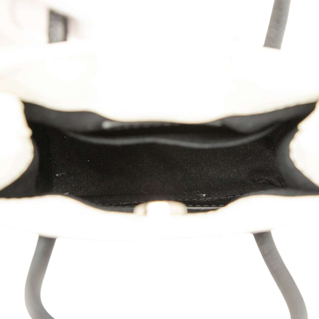 Balenciaga Mini Calfskin Logo Shopping Phone Holder - 4