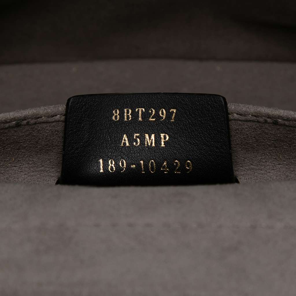 Fendi Zucca Crystal Double F Baguette Satchel - Detail 1