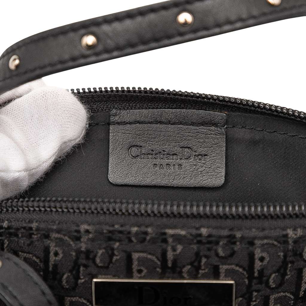 Dior Mini Diorissimo Trotter Canvas Street Chic Handbag - Side view