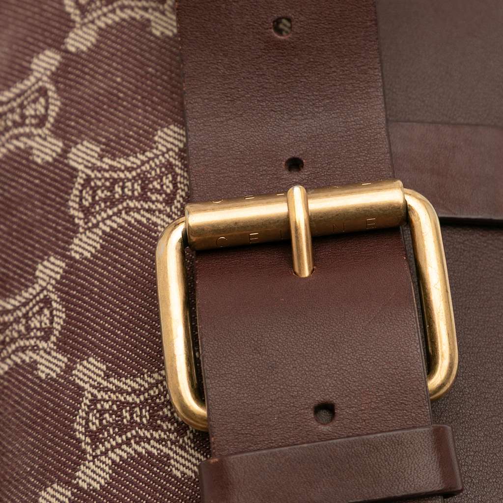 Celine Macadam Denim Double Pocket Belt Bag - Image 13