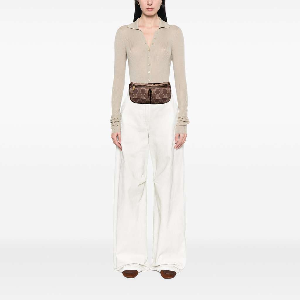 Celine Macadam Denim Double Pocket Belt Bag - Image 14