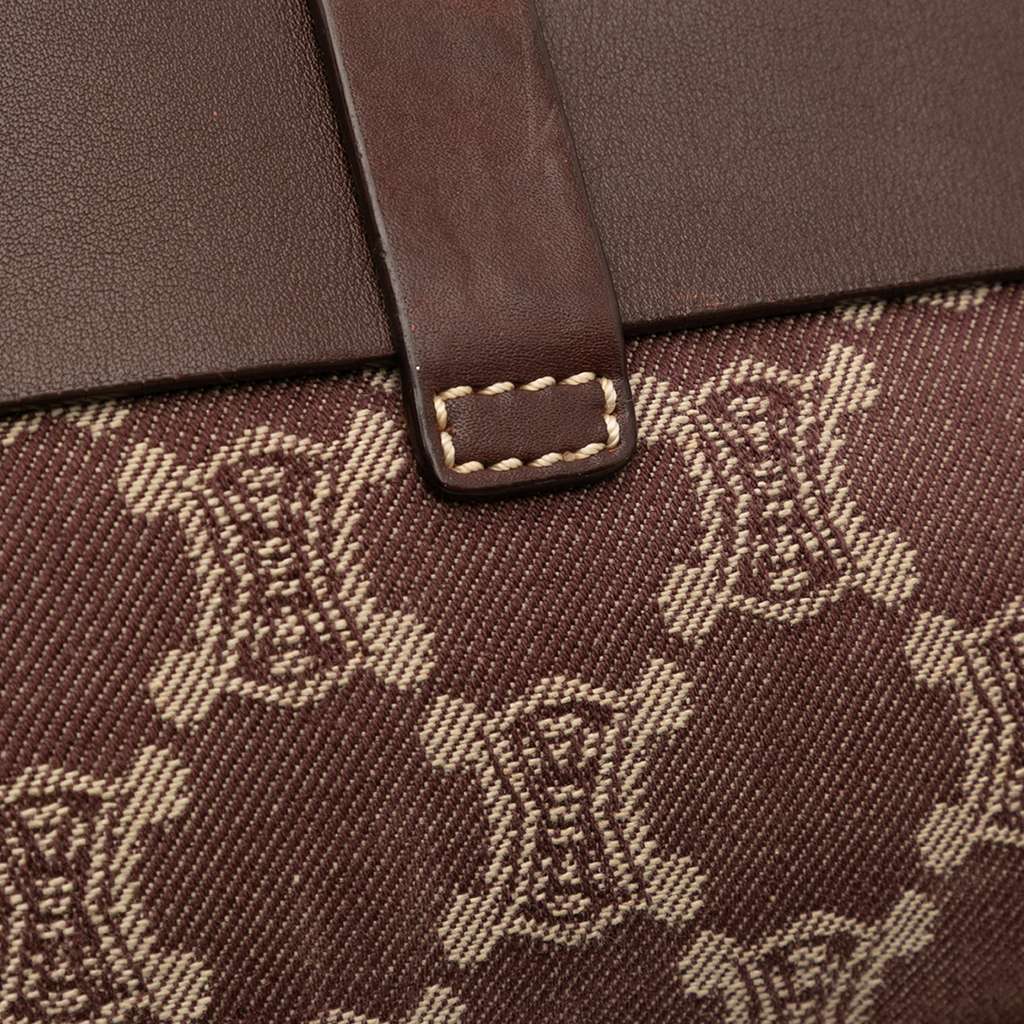 Celine Macadam Denim Double Pocket Belt Bag - Image 11