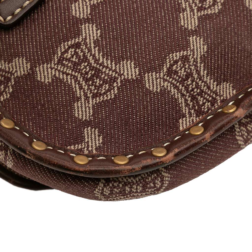 Celine Macadam Denim Double Pocket Belt Bag - Image 12