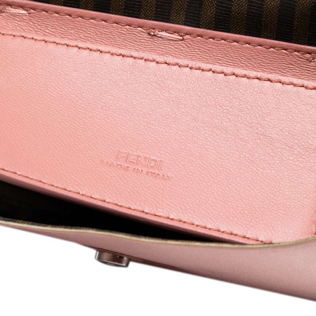Fendi Silk Baguette Phone Pouch Satchel - Detail 1