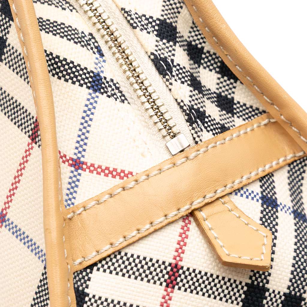 Burberry Nova Check Canvas Handbag - Image 11