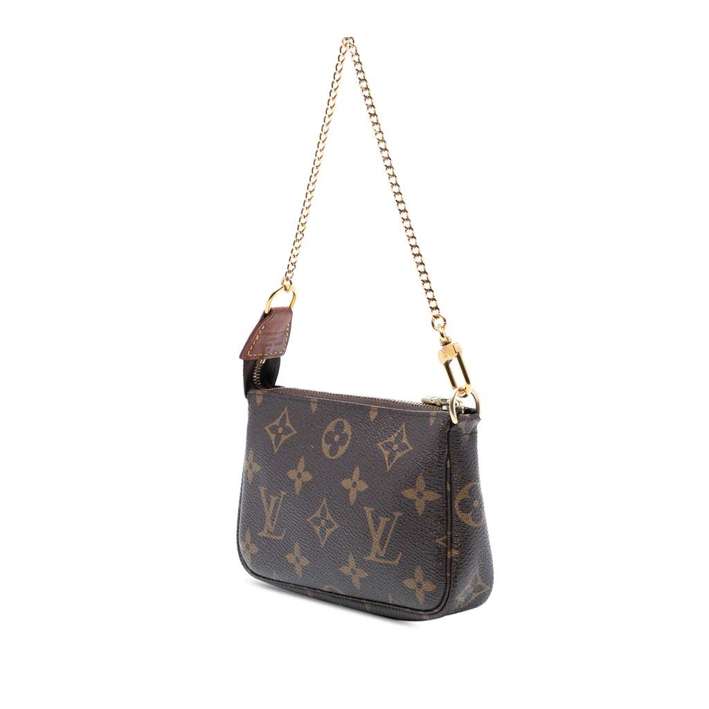 Louis Vuitton Monogram Mini Pochette Accessoires - Back view