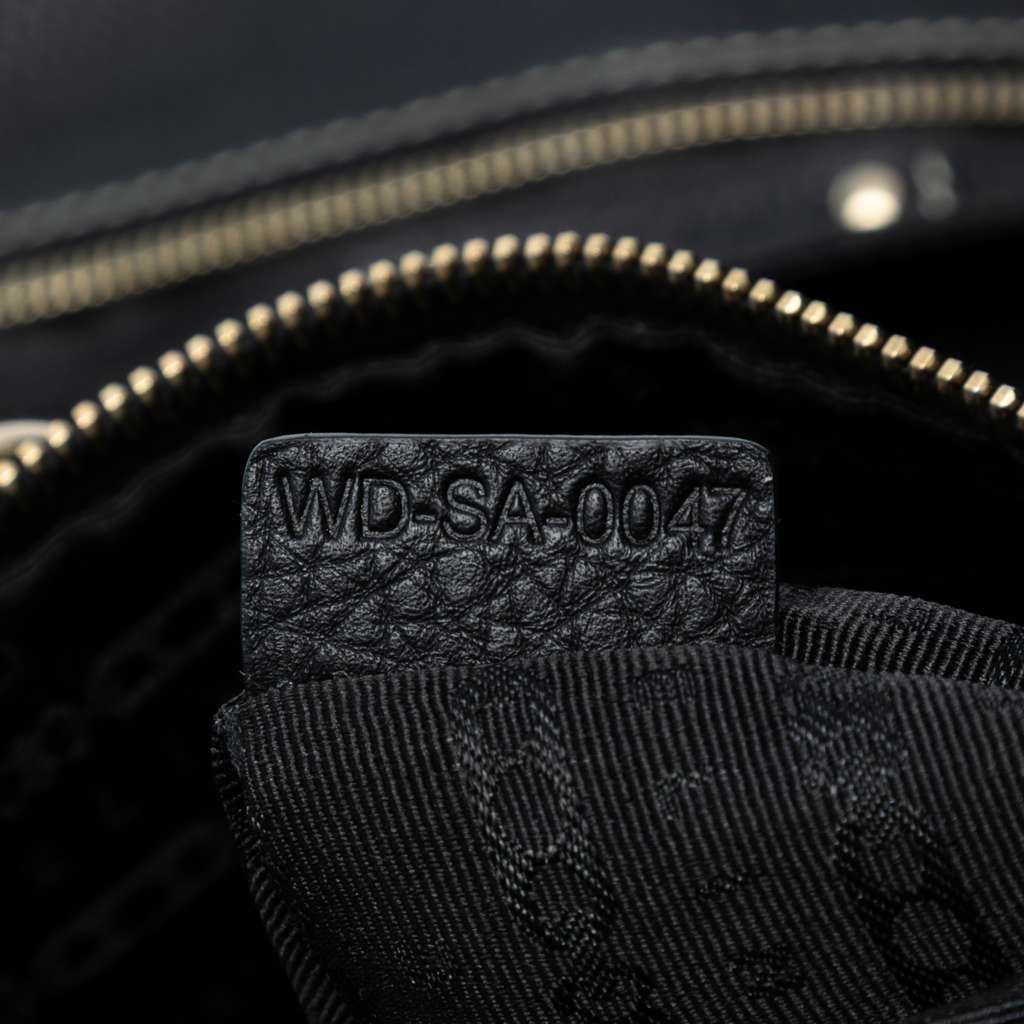 Celine Large Grained Calfskin Bittersweet Hobo - Detail 1