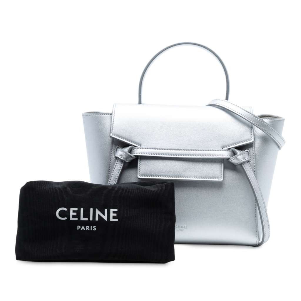 Celine Nano Laminated Calfskin Belt Bag - Image 10