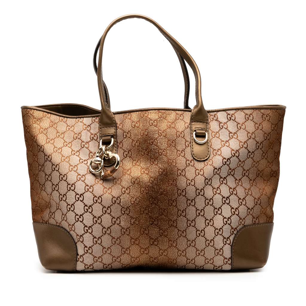 Gucci GG Lurex Heart Bit Tote