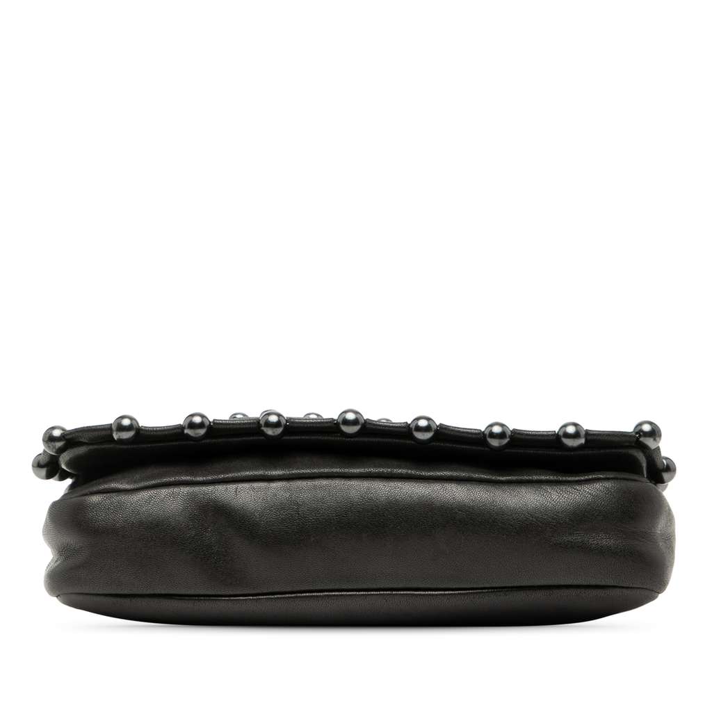 Chanel Lambskin Pearl Obsession Flap - Image 6