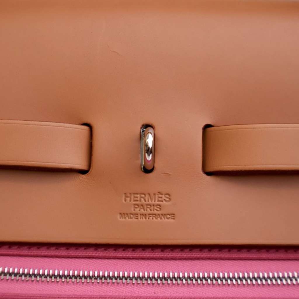 Hermès Toile Herbag Zip 39 - Image 11