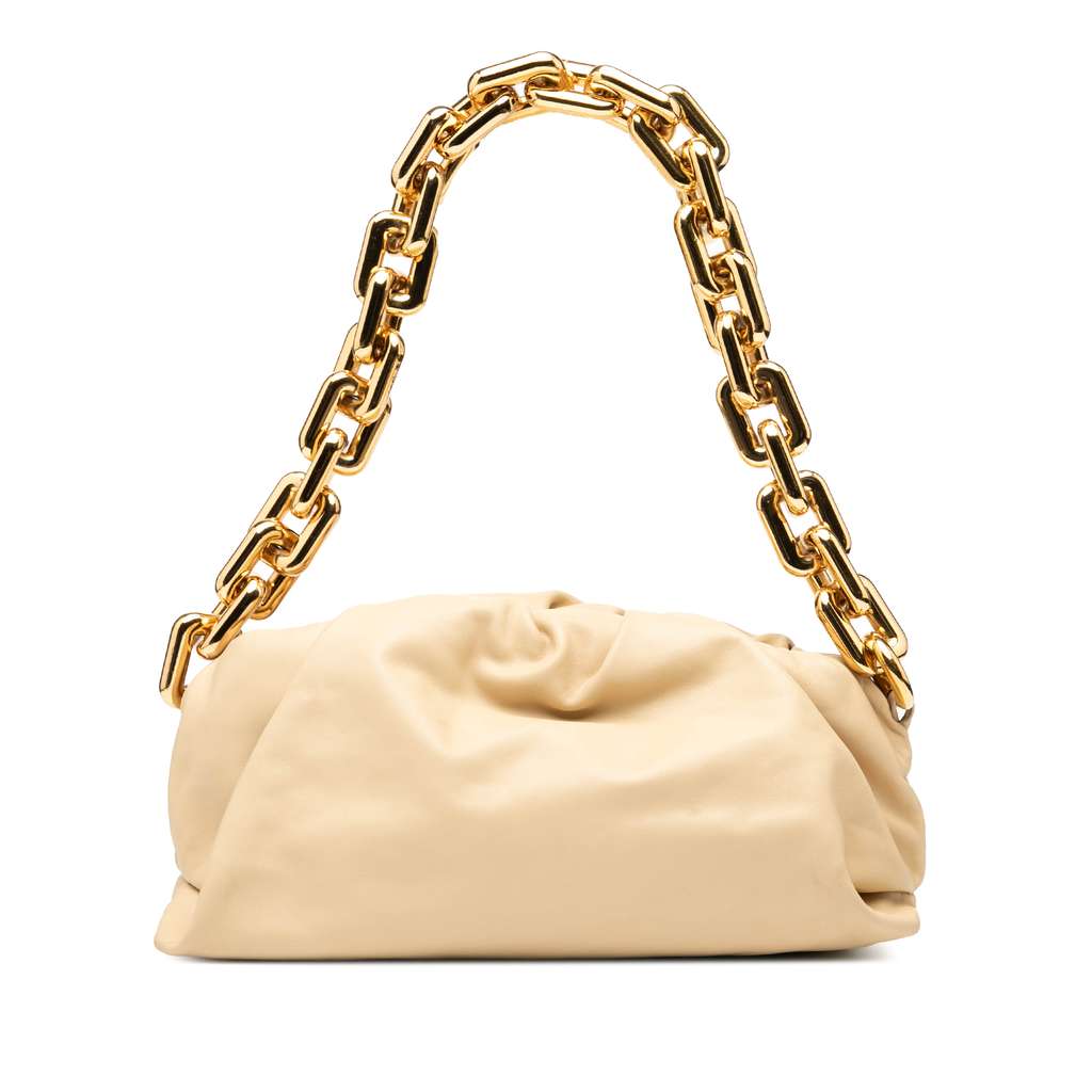 Bottega Veneta Lambskin Chain Pouch