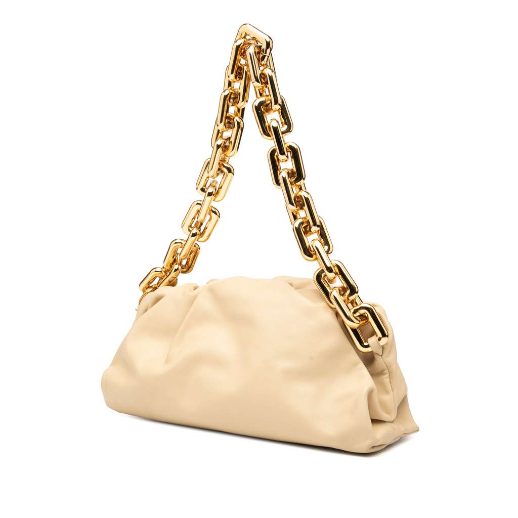 Bottega Veneta Lambskin Chain Pouch - Back view