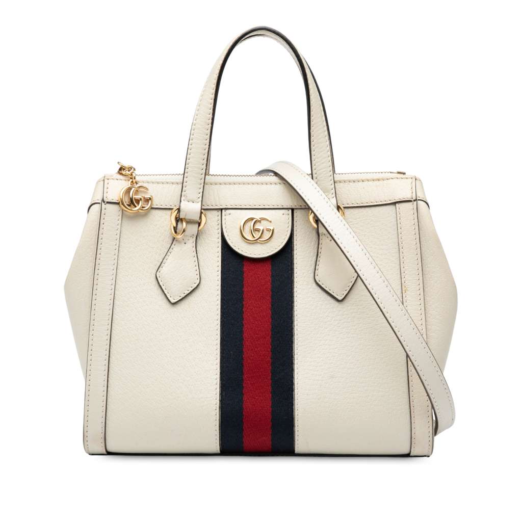 Gucci Small Leather Ophidia Satchel