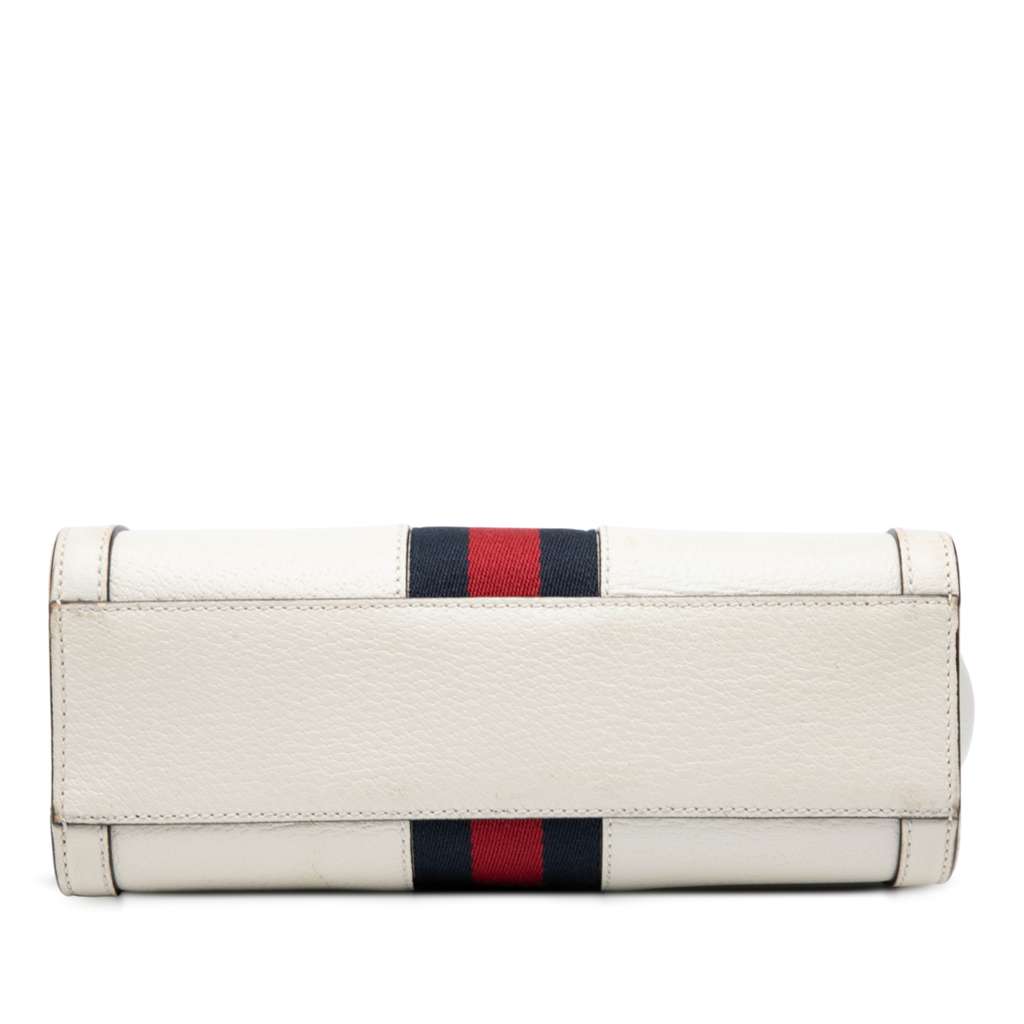 Gucci Small Leather Ophidia Satchel - Image 6