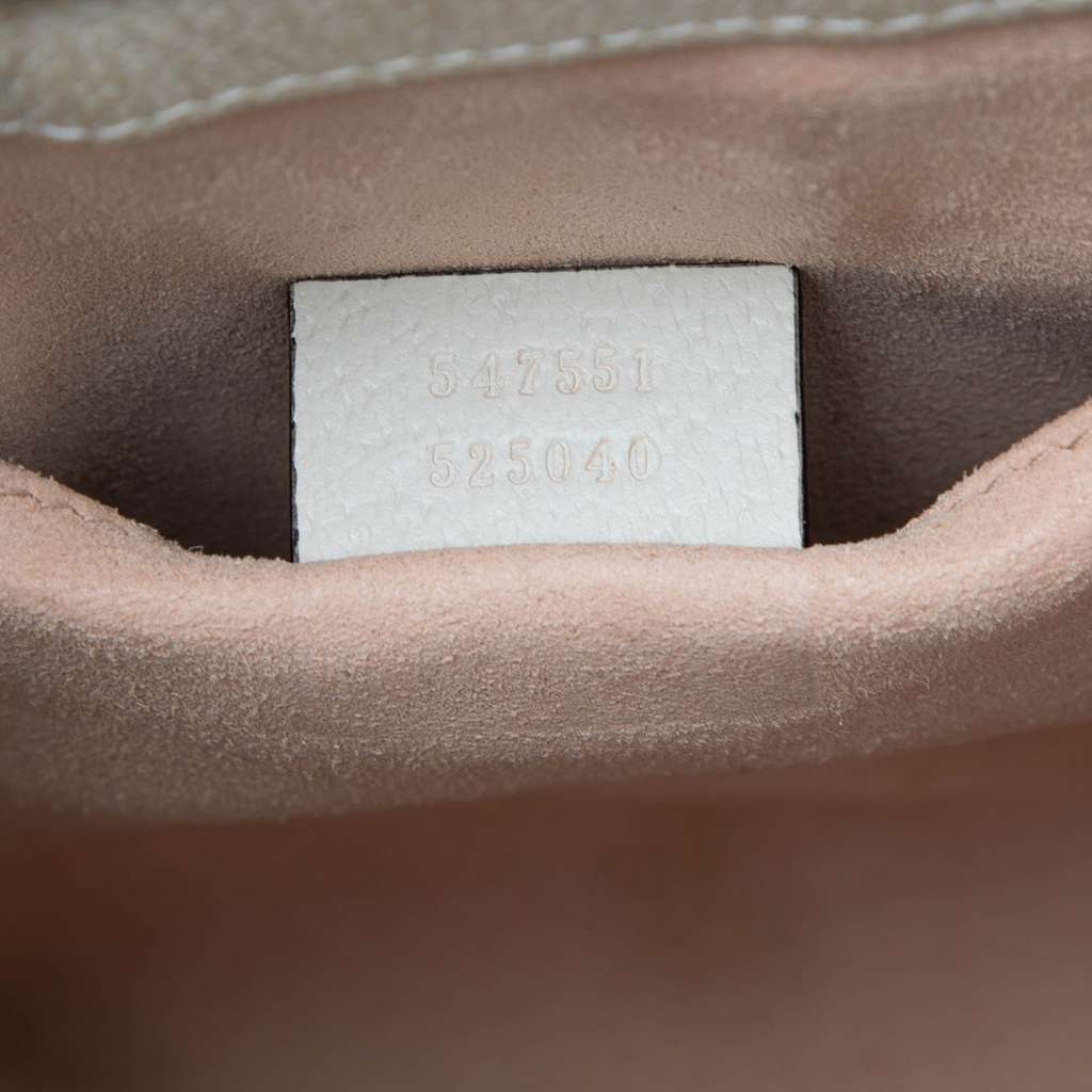 Gucci Small Leather Ophidia Satchel - Detail 1