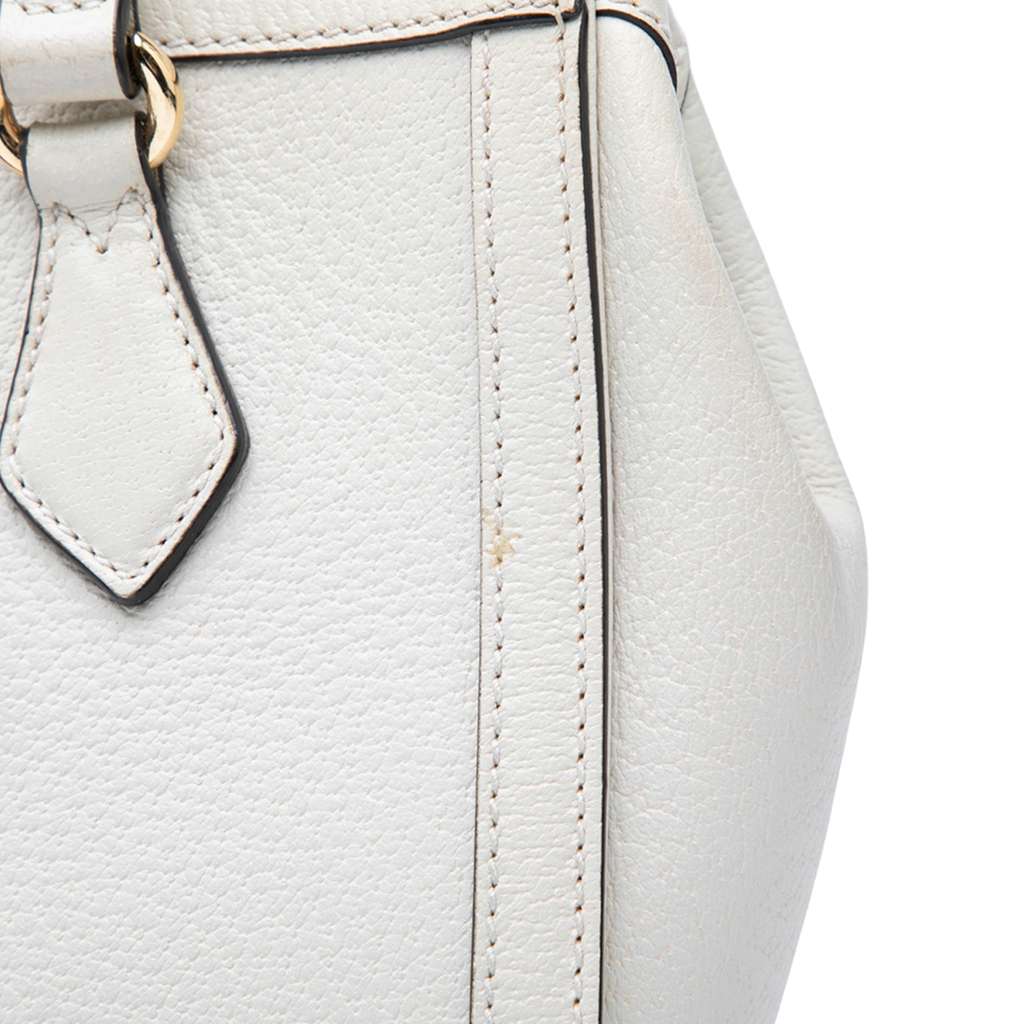 Gucci Small Leather Ophidia Satchel - Detail 2