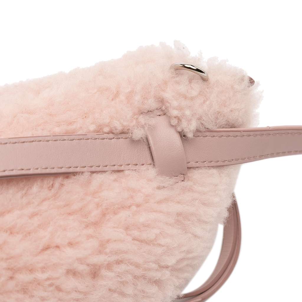 Miu Miu Shearling Convertible Belt Bag - Image 11