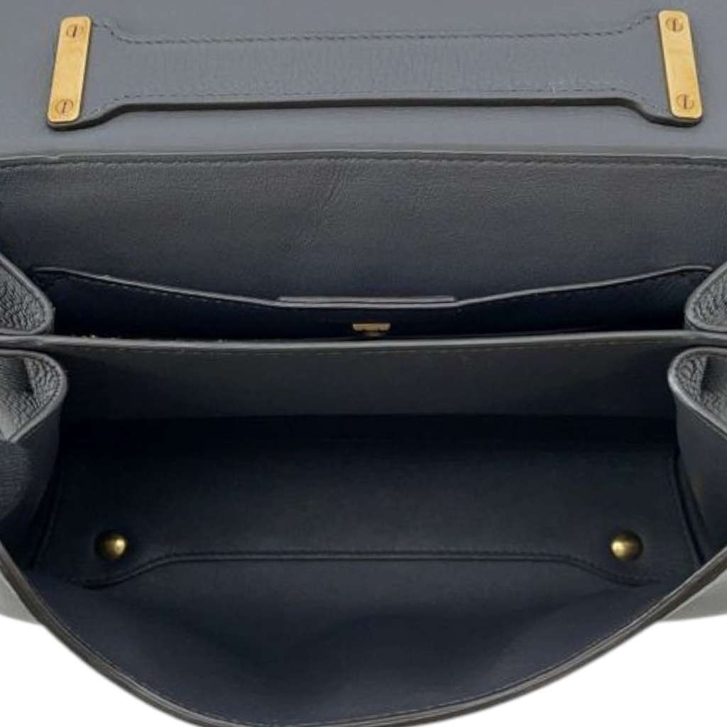 Salvatore Ferragamo Calfskin Gancini Margot Top Handle Bag - 4