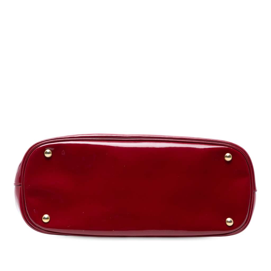 Gucci Patent Bright Bit Satchel - Image 6