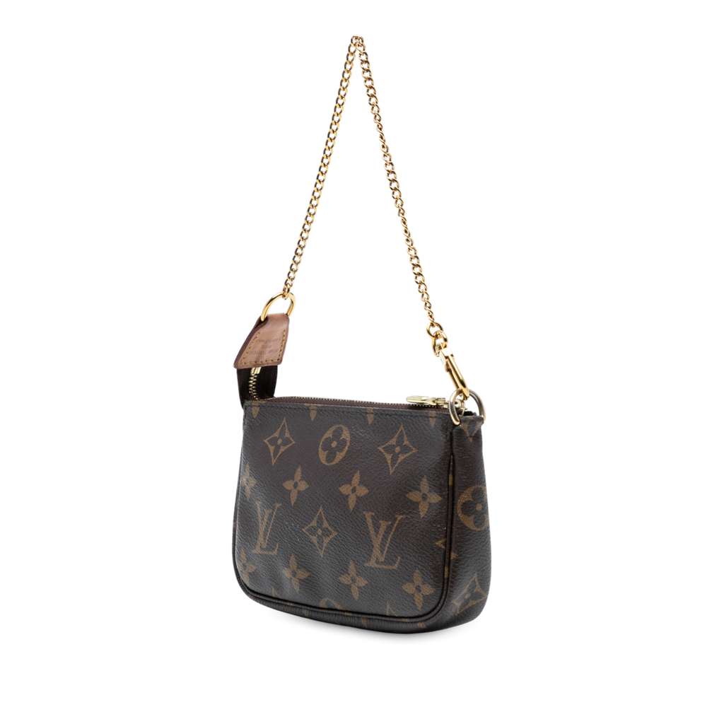 Louis Vuitton Monogram Mini Pochette Accessoires - Back view