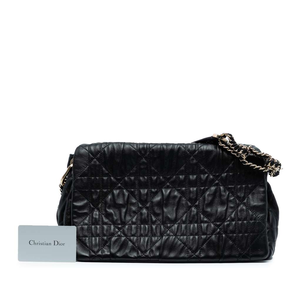 Dior Lambskin Cannage Gaufre Delices Flap - Image 10