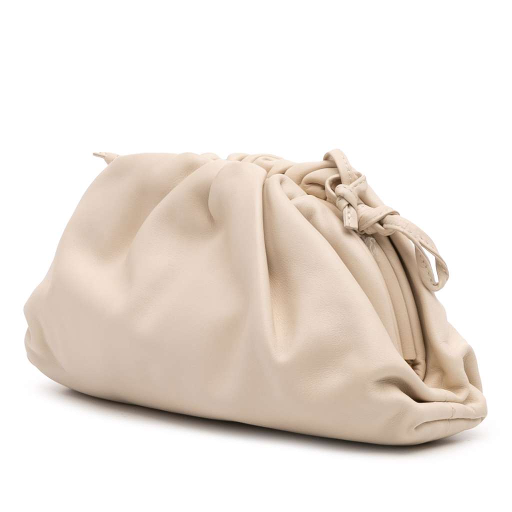 Bottega Veneta Lambskin The Mini Pouch Crossbody - Back view