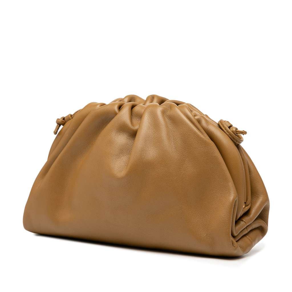 Bottega Veneta Lambskin The Mini Pouch Crossbody - Back view