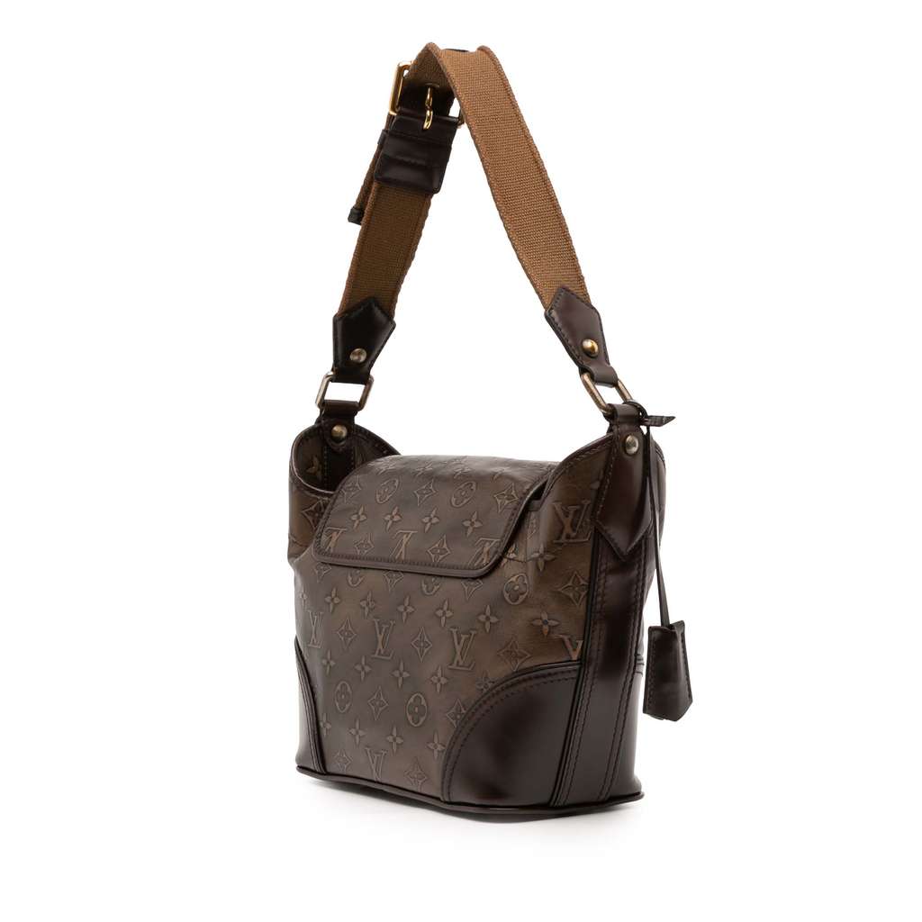 Louis Vuitton Monogram Embossed Sergent PM - Back view