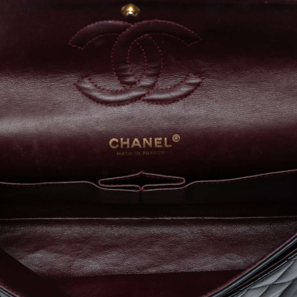 Chanel Medium Classic Lambskin Double Flap - 4