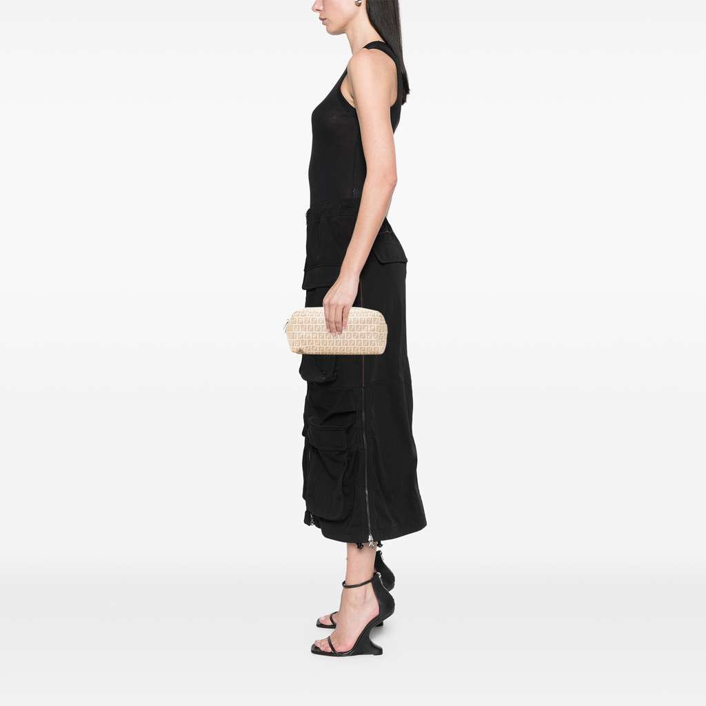 Fendi Zucchino Canvas Pouch - Image 13