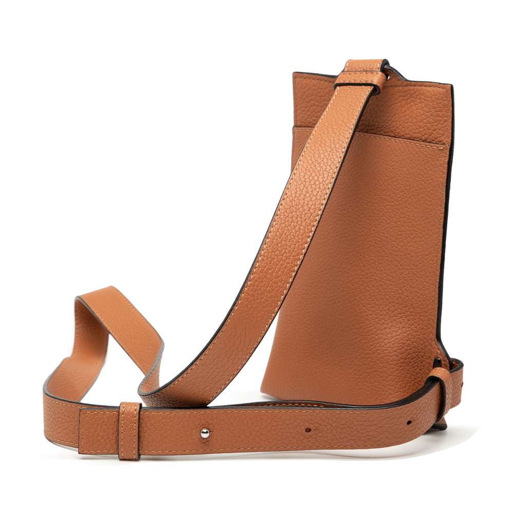 Loewe Soft Grained Calfskin Vertical T Pocket Crossbody - Back view