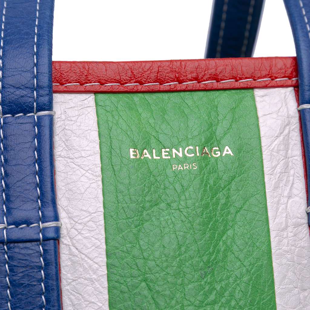 Balenciaga XS Lambskin Bazar Shopper Satchel - Detail 2