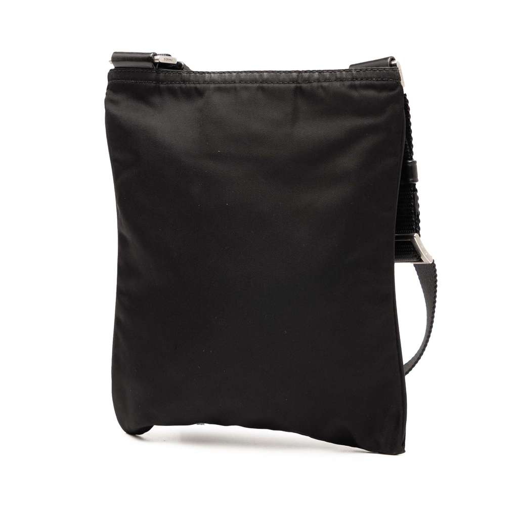 Prada Tessuto Zip Top Crossbody - Back view