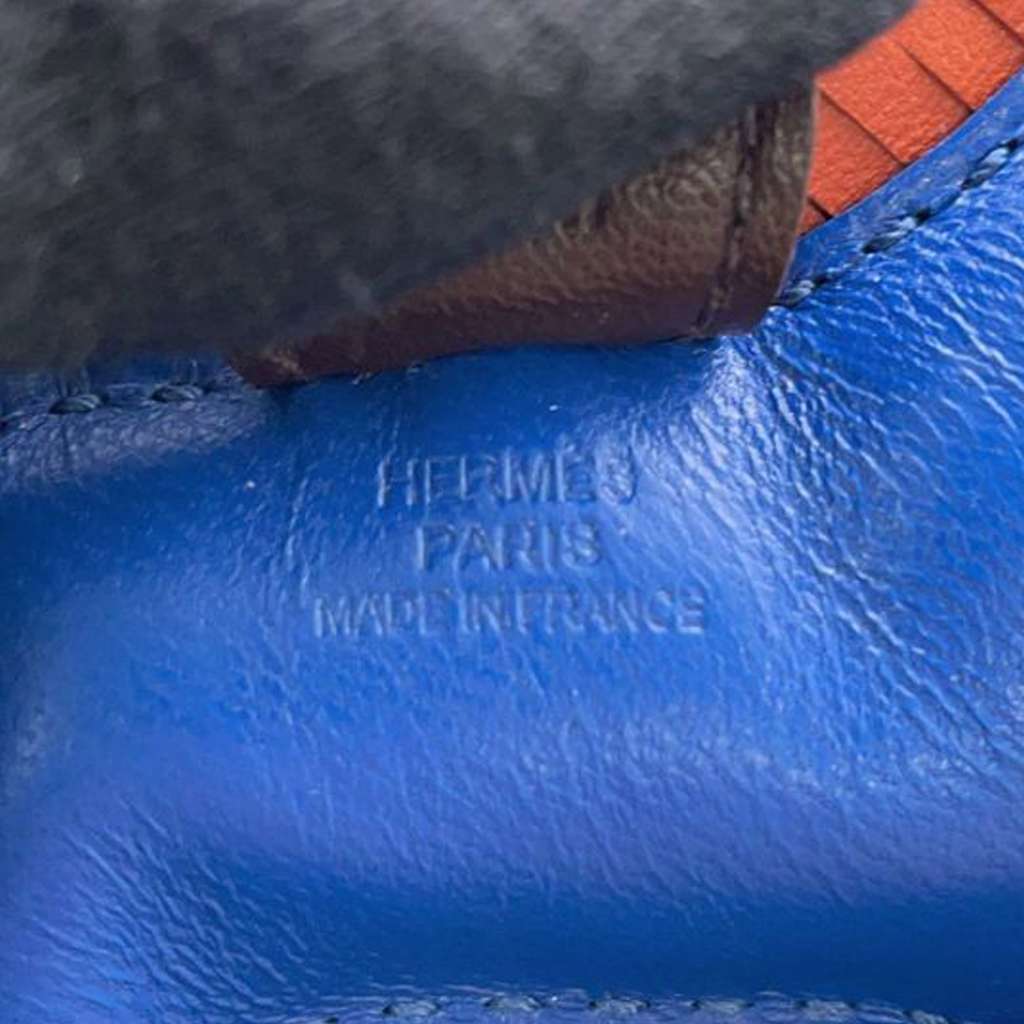 Hermès Milo Lambskin Grigri Rodeo Horse Bag Charm PM - Detail 1