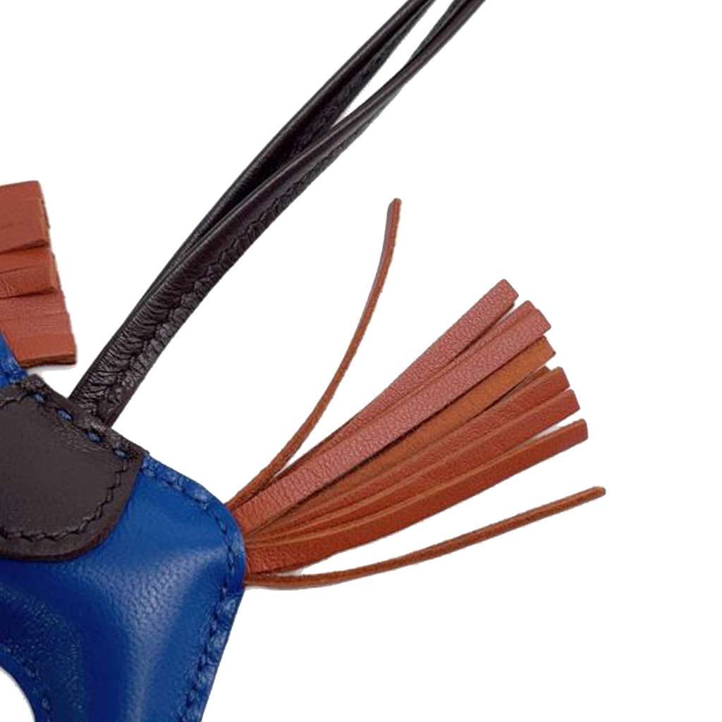 Hermès Milo Lambskin Grigri Rodeo Horse Bag Charm PM - Detail 2