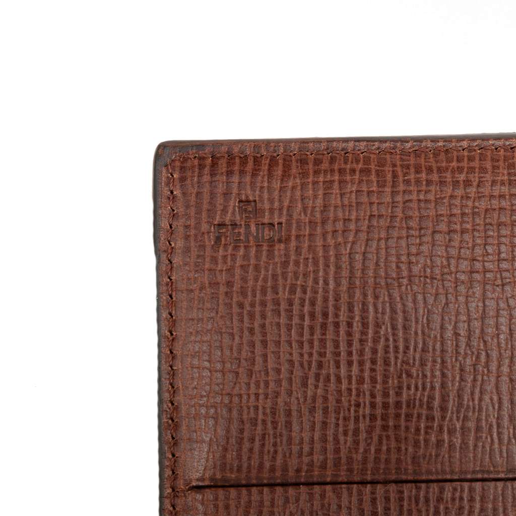 Fendi Zucca Coated Canvas Trifold Long Wallet - Detail 1