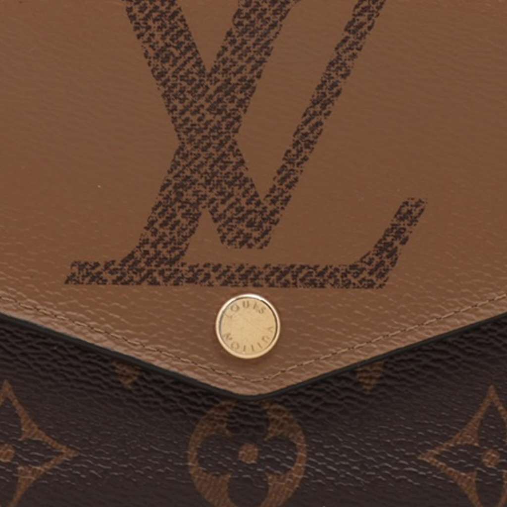 Louis Vuitton Monogram Sarah Reverse Long Wallet - Image 15